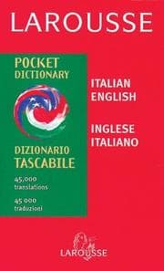 Tapa de Larousse Pocket Italian/English English/Italian Dictionary