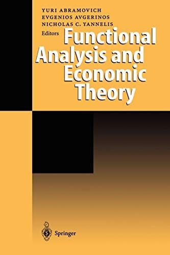 Tapa de Functional Analysis and Economic Theory