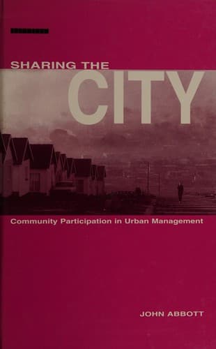 Tapa de Sharing the city