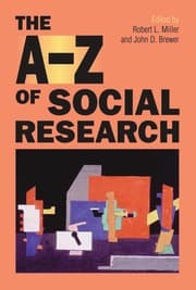 Tapa de The A-Z of social research