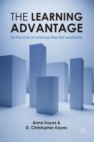 Tapa de The learning advantage