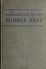 Tapa de Background of the Middle-East