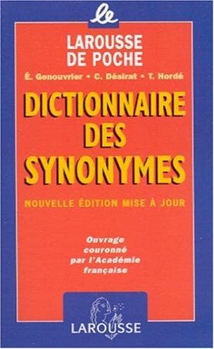 Tapa de Dictionnaire Des Synonymes