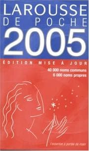 Tapa de Le Larousse de Poche 2005