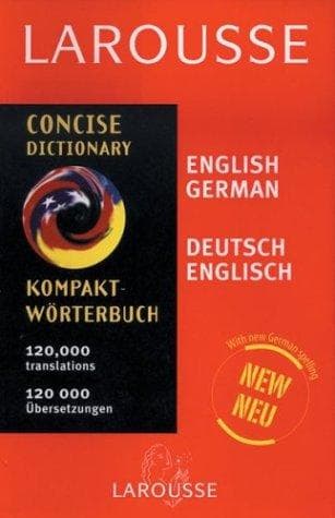 Tapa de Larousse Concise Dictionary
