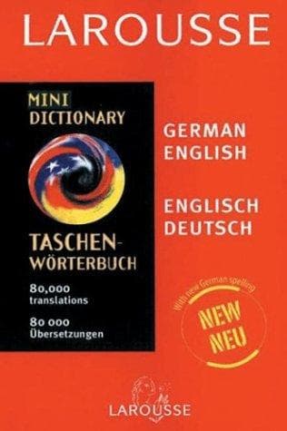 Tapa de Larousse Mini Dictionary