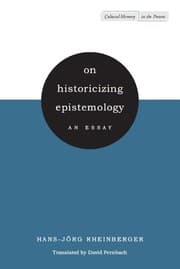 Tapa de On historicizing epistemology