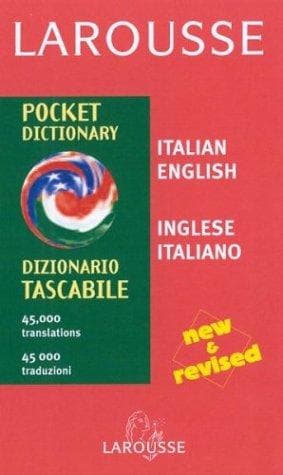 Tapa de Larousse Pocket Dictionary