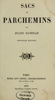 Tapa de Sacs et parchemins