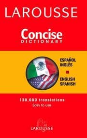 Tapa de Larousse Concise Spanish-English English-Spanish Dictionary (Larousse Concise)