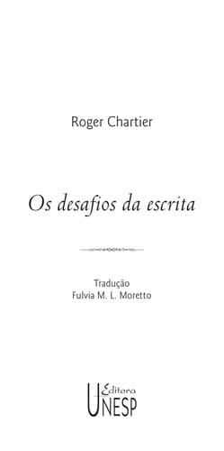 Tapa de Os desafios da escrita