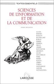 Tapa de Sciences de l'information et de la communication