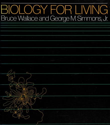 Tapa de Biology for living