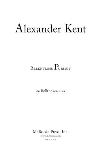 Tapa de Relentless Pursuit