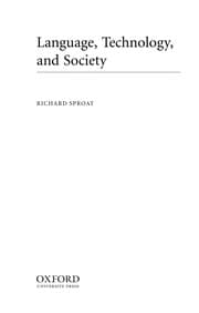 Tapa de Language, technology, and society