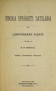 Tapa de Finska spra kets satsla ra till la roverkens tjanst
