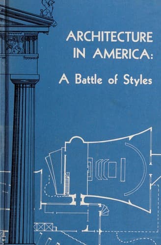 Tapa de Architecture in America