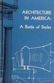 Tapa de Architecture in America