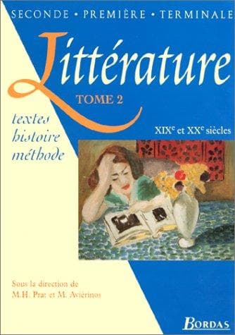 Tapa de Littérature, tome 2