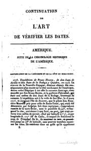 Tapa de Chronologie historique de l'Amerique