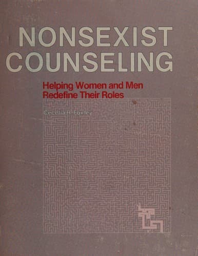 Tapa de Nonsexist counseling