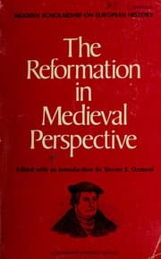 Tapa de The Reformation in medieval perspective