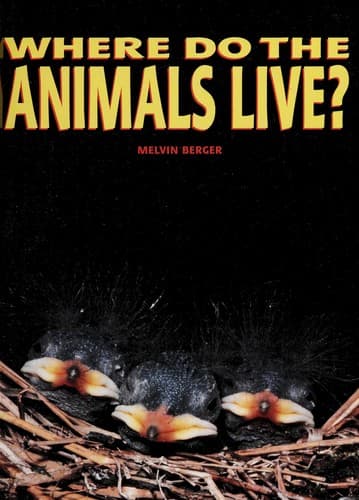Tapa de Where Do the Animals Live?