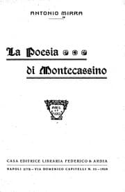 Tapa de La poesia di Montecassino