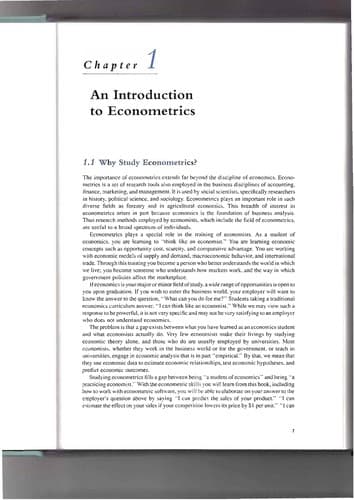 Tapa de Principles of econometrics