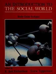 Tapa de Intro to the Social World