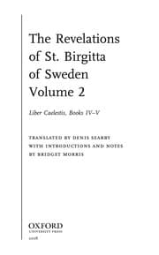 Tapa de The Revelations of St. Birgitta of Sweden