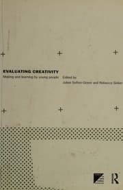 Tapa de Evaluating creativity