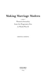 Tapa de Making marriage modern