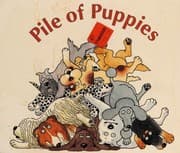 Tapa de Pile of puppies