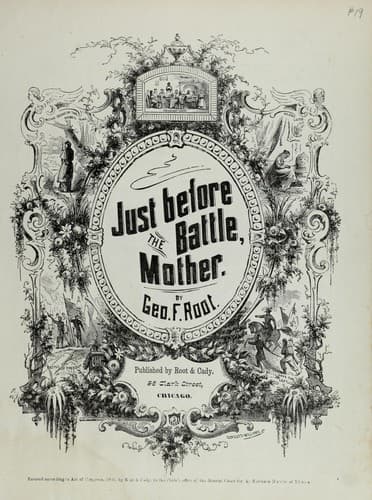 Tapa de Just before the battle, Mother