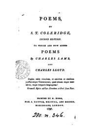 Tapa de Poems by S. T. Coleridge