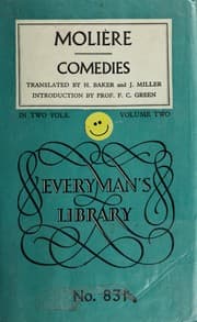 Tapa de Moliere comedies