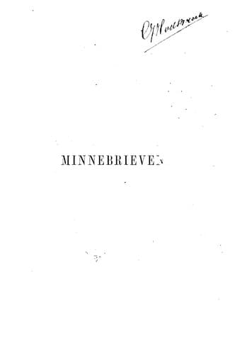 Tapa de Minnebrieven
