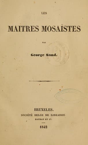 Tapa de Les maîtres mosaïstes
