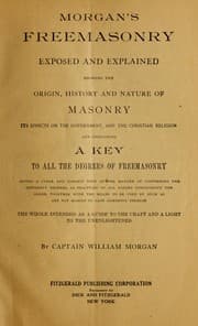 Tapa de Morgan's Freemasonry exposed and explained