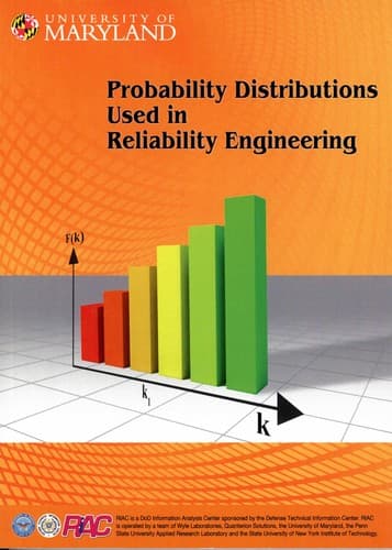Tapa de Probability distributions used in reliability engineering