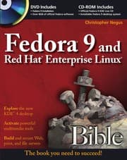 Tapa de Fedora 9 and Red Hat Enterprise Linux bible