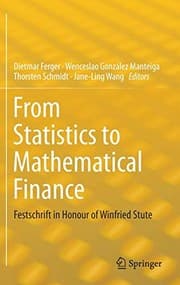 Tapa de From Statistics to Mathematical Finance