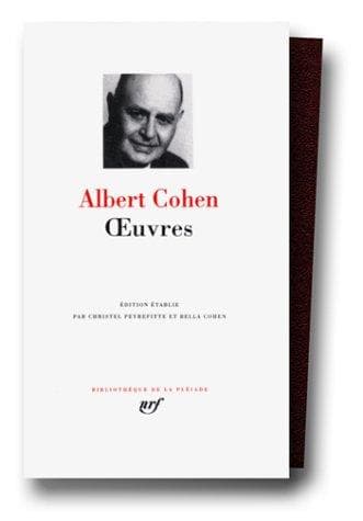 Tapa de Albert Cohen