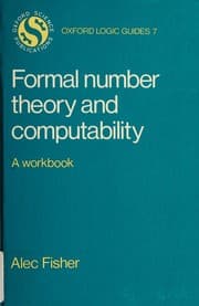 Tapa de Formal number theory and computability