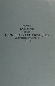 Tapa de Rome, la Grèce et les monarchies hellébistiques au IIIe siècle avant J.C. (273-205)