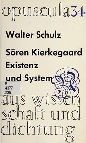 Tapa de Sören Kierkegaard