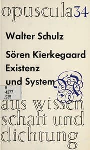 Tapa de Sören Kierkegaard