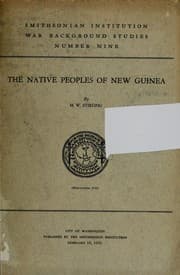 Tapa de The native peoples of New Guinea