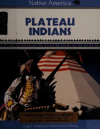 Tapa de Plateau Indians